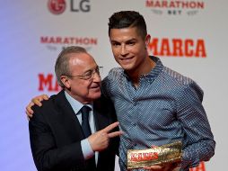 Preguntado por una posible vuelta de Cristiano Ronaldo, que jugó en el Real Madrid entre 2009 y 2018, Florentino fue tajante. AP / ARCHIVO
