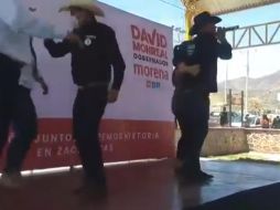 El candidato a diputado federal por Morena en Zacatecas armó un baile como parte de su agenda de campaña, evento en el que intentó elogiar a las mujeres, pero usó una frase desafortunada. ESPECIAL