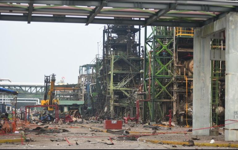 El incendio se registra a cinco años de ocurrida una explosión al interior de la planta que dejó 136 heridos y 32 fallecidos. EFE/ARCHIVO