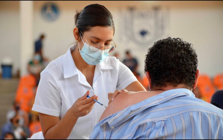 La Secretaría de Salud Jalisco también informó que este martes se aplicaron 11 mil 850 vacunas contra el COVID-19. SUN