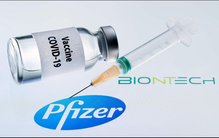 La vacuna de Pfizer contra el COVID-19 tiene una efectividad de 95%, de acuerdo con la farmacéutica. AFP / ARCHIVO