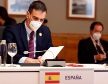 El presidente del Gobierno, Pedro Sánchez, participa en la XXVII Cumbre Iberoamericana, en Soldeu, Andorra, este miércoles. EFE/A. Estévez