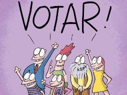 La campaña Jalisco Vota Seguro cuenta con ilustraciones del caricaturista Trino Camacho. ESPECIAL