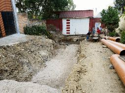 En diálogo con el Gobierno municipal, los vecinos de Huentitán plantearon la necesidad de controlar los caudales formados por la lluvia. ESPECIAL