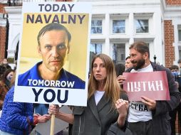 Navalny dejó de comer el 31 de marzo en protesta por sus condiciones de detención. EFE/F. Arrizabalaga