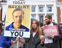 Navalny dejó de comer el 31 de marzo en protesta por sus condiciones de detención. EFE/F. Arrizabalaga