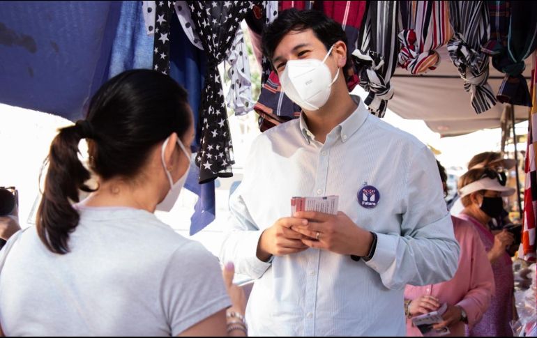 Pedro Kumamoto buscará ofrecerles seguro médico a los comerciantes. ESPECIAL