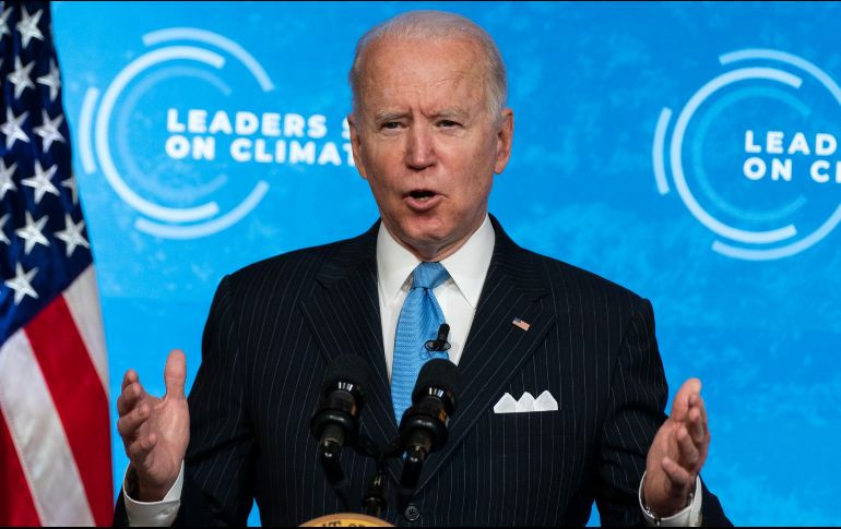Biden citó su plan de infraestructura como ejemplo del nuevo impulso económico que supone la lucha contra la crisis climática. AP/E. Vucci