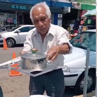 Adulto mayor inventa estufa solar; pide difusión en redes sociales