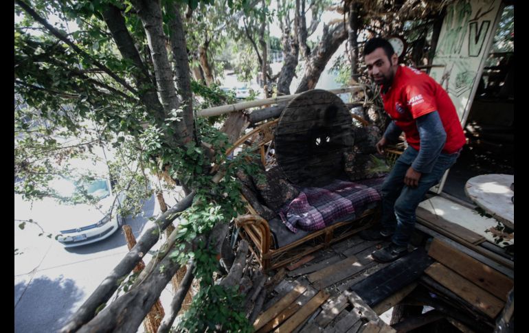 Aunque Jorge pasa gran tiempo dentro de la casa, él no vive en ésta. EL INFORMADOR / G. Gallo