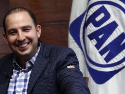 Marko Cortés, presidente del PAN, criticó a Morena por ejercer su mayoría en el Poder Legislativo. SUN/Archivo