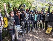 Durante 40 días y 40 noches los voluntarios vivieron en una cueva cambiando las comodidades modernas por las necesidades básicas. GETTY IMAGES /