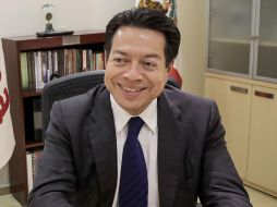 Antes de pertecener a las filas de Morena, Delgado fue militante del PRD, del 2005 hasta el 2015. SUN / ARCHIVO