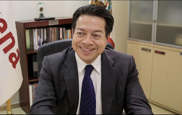 Antes de pertecener a las filas de Morena, Delgado fue militante del PRD, del 2005 hasta el 2015. SUN / ARCHIVO