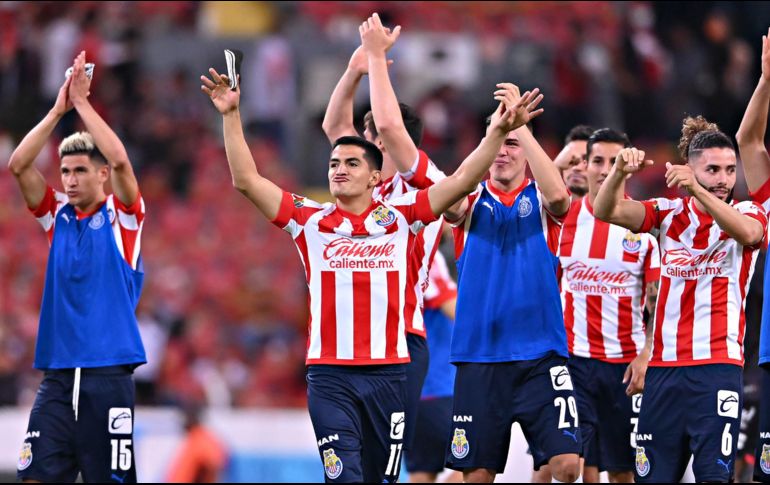 Chivas es octavo lugar con 22 unidades y llega en plan ascendente a la recta final del torneo. IMAGO7 / ARCHIVO