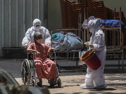 Los casos de COVID-19 crecen de forma alarmante en India desde hace nueve semanas. EFE / D. Solanki