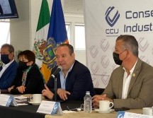Alberto Uribe prometió que triplicará la inversión privada nacional e internacional en Zapopan. TWITTER / @CCIJalisco