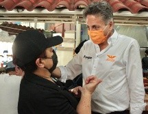 Juan José Frangie se comprometió a darle seguimiento a las obras públicas realizadas en Ciudad Granja durante las gestiones como Jefe de Gabinete. TWITTER / @juanjosefrangie