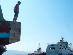 El KRI-Nanggala-402 fue localizado el domingo por un submarino procedente de Singapur. XINHUA / Kurniawan