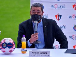 ''Estoy seguro que habrá otra ocasión para seguir de rivales como lo hemos sido históricamente'', dice Vergara. IMAGO7