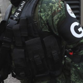 Entrenamiento entre elementos de la Guardia Nacional se sale de control