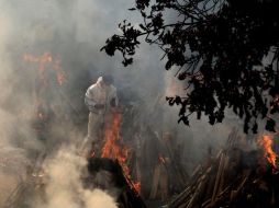 La segunda ola de la pandemia está siendo devastadora para el segundo país más poblado del mundo. GETTY IMAGES