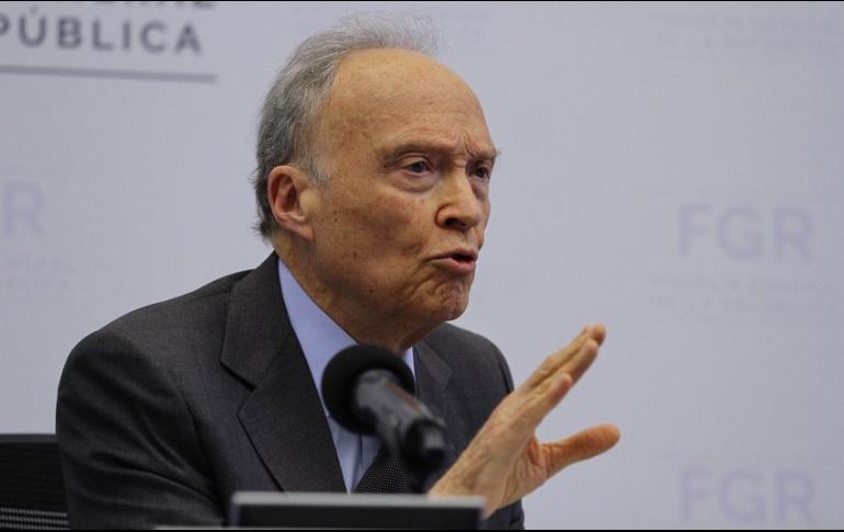 Alejandro Gertz Manero, titular de la FGR, discutió entre otros temas el rastreo de armas de fuego y el tráfico de personas. NTX/ARCHIVO