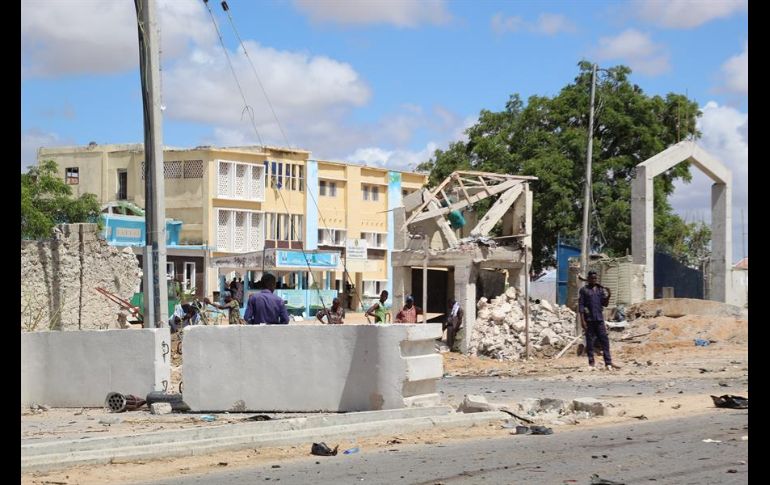 Con frecuencia, el grupo extremista al-Shabab ataca zonas de alto perfil en Mogadiscio, lo que ha generado alarmas en organismos internacionales. EFE/S. Yusuf