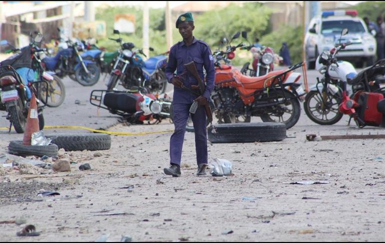 Con frecuencia, el grupo extremista al-Shabab ataca zonas de alto perfil en Mogadiscio, lo que ha generado alarmas en organismos internacionales. EFE/S. Yusuf
