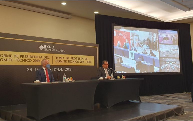 Federico Díaz, nuevo presidente del comité de la Expo (izquierda), dijo que tomar la dirección este 2021 representa un gran reto para su gestión, sin embargo, adelantó, se tienen diversas propuestas. EL INFORMADOR / R. Bobadilla