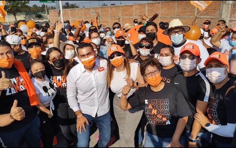 El candidato señaló que han demostrado ser un proyecto solido y serio. Cortesía