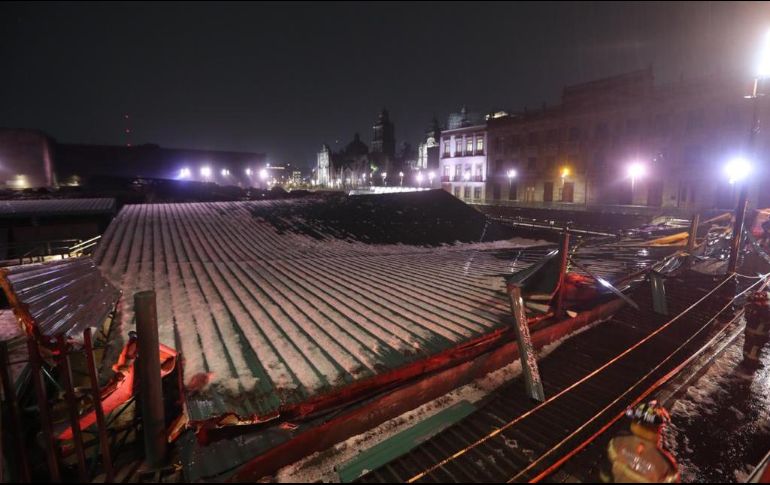 El Templo Mayor, construido en 1325, era el principal centro religioso de los mexicas durante la época de Tenochtitlan. SUN / V. Rosas