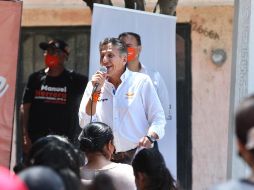 Frangie se comprometió a la continuación de la rehabilitación de las calles de la zona. ESPECIAL