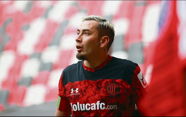 Rubens Sambueza, el Toluca pretende ser local en la Reclasificación. IMAGO7