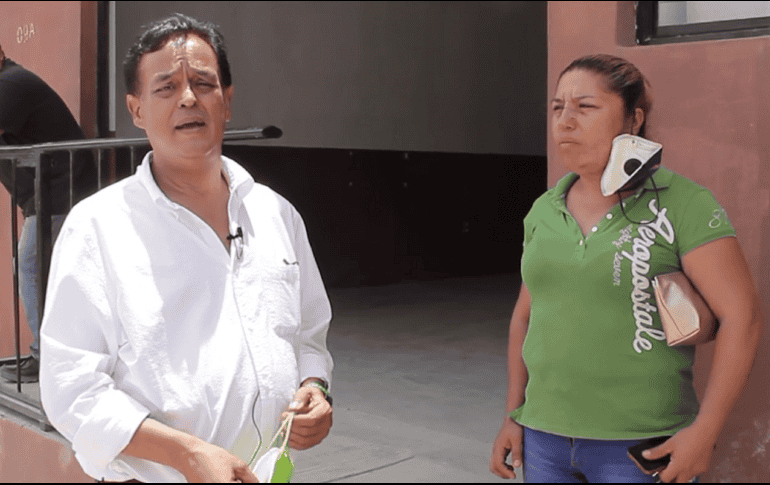 Salvador Cosío reiteró el llamado a la Comisión Estatal de Derechos Humanos de Jalisco (CEDHJ) para que intervenga. ESPECIAL