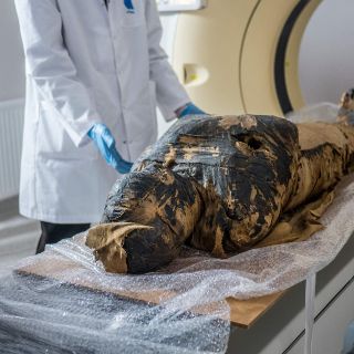 Hallan por primera vez momia egipcia de una embarazada