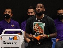 El astro de Los Angeles Lakers, LeBron James, ausente desde el 20 de marzo con un esguince en el tobillo derecho, podría regresar este viernes. AFP