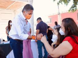 Frangie firmó el memorándum de entendimiento por la atención contra la diabetes tipo 1 junto con asociaciones civiles. ESPECIAL