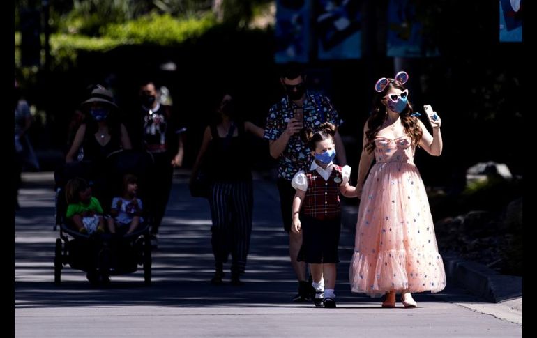 Disneyland sólo ha parado sus actividades tres veces: En los atentados del 11-S, la mañana en la que mataron al presidente John F. Kennedy y por el terremoto de Northridge. EFE/E. Laurent