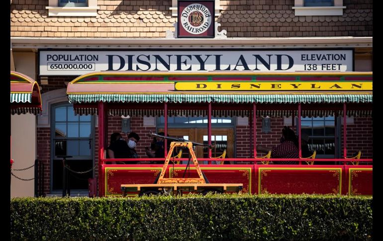 Disneyland sólo ha parado sus actividades tres veces: En los atentados del 11-S, la mañana en la que mataron al presidente John F. Kennedy y por el terremoto de Northridge. EFE/E. Laurent