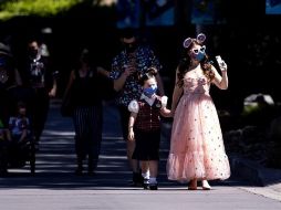 Disneyland sólo ha parado sus actividades tres veces: En los atentados del 11-S, la mañana en la que mataron al presidente John F. Kennedy y por el terremoto de Northridge. EFE/E. Laurent