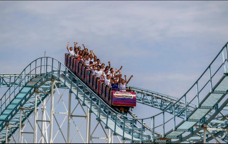 La montaña rusa es uno de los atractivos de Selva Mágica. EL INFORMADOR/Archivo