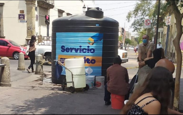 Para consultar las zonas con cisternas se puede ingresar a: gobjal.mx/Cisternas. EL INFORMADOR /ARCHIVO