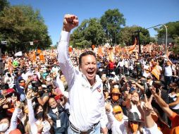 Según los organizadores, se congregaron más de nueve mil personas en el acto proselitista frente a la glorieta de la Minerva. ESPECIAL