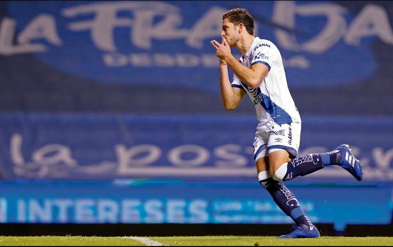 SANTIAGO ORMEÑO. El delantero poblano suma nueve dianas y si hoy anota dos, podría alcanzar el título de goleo junto con Pedro Canelo, del Toluca. IMAGO7