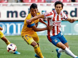 SECOS. El Rebaño hizo gran parte del gasto en el juego, pero no cristalizó sus oportunidades ante Tigres. AFP • U. Ruiz