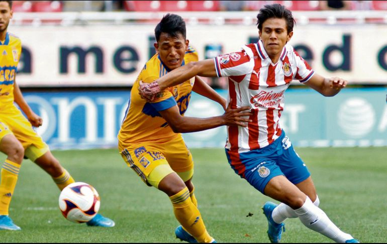 SECOS. El Rebaño hizo gran parte del gasto en el juego, pero no cristalizó sus oportunidades ante Tigres. AFP • U. Ruiz