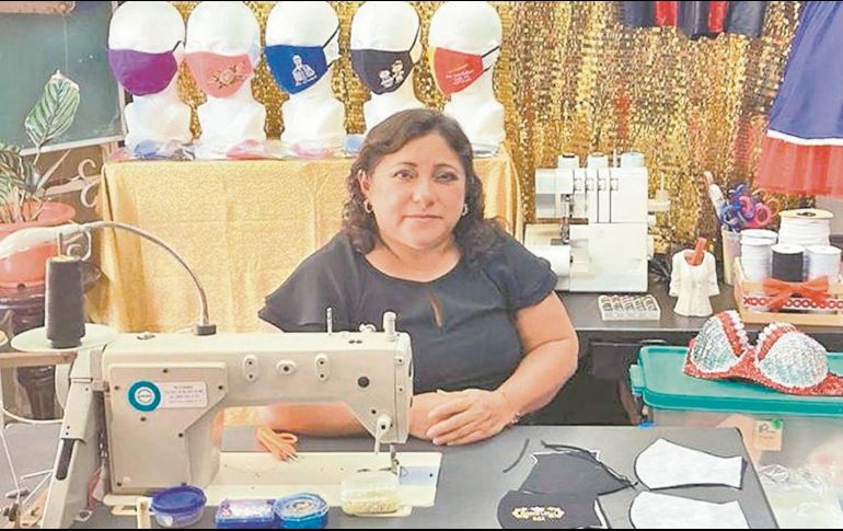 JULIANA GRISEL. A través de una videollamada cuenta su historia de éxito.