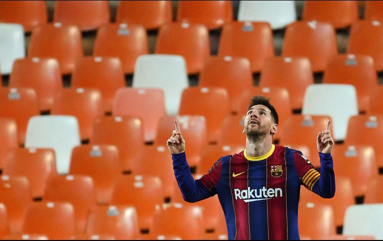Messi tuvo una gran actuación para otro triunfo del Barcelona. AFP / J. Jordan