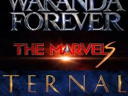 ”Wakanda Forever”, “Marvels” y “Eternals” son de las cintas de Marvel más esperadas. ESPECIAL / Marvel Studios